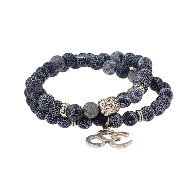 Charm Retro Buddha Bead Bracelet